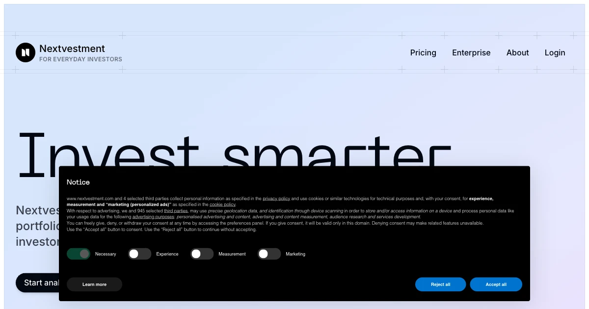 Nextvestment AI cover